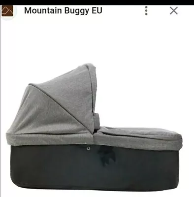 NIB Mountain Buggy Carrycot+ For Duet Herringbone... BRAND NEW SEALED BOX • $180