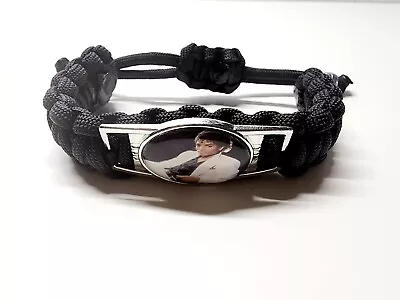 Michael Jackson Portrait Adjustable Charm Bracelet King Of Pop Souvenir • $9.99