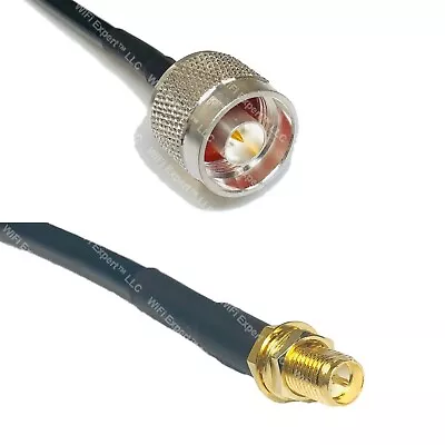 RFC240UF N MALE To RP-SMA FEMALE RF Cable FAST-SHIP LOT • $15.80