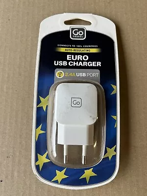 Go Travel EURO USB Charger • £0.99