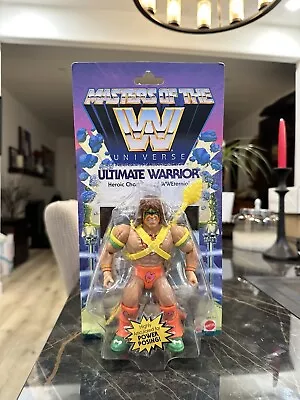 WWE Masters Of The Universe Ultimate Warrior Wave 1 Action Figure New • $29.99