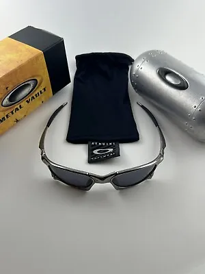 Oakley X Metal Penny Polished Black Iridium Lens Serial#+Vault Case Romeo Juliet • $899.99