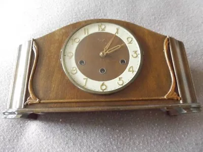 Vintage Mantel Clock By Kienzle Chimes Westminster On The Quarter Working Well • $435.57