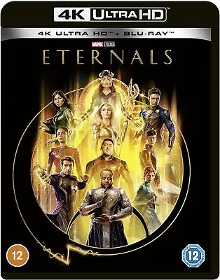 Marvel Studios Eternals 4K UHD [Blu-ray] [2021] [Region Free] • £17.06