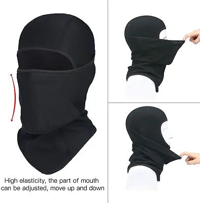 Balaclava Ski Mask Full Head Face Cover Winter Windproof Fleece Neck Warm Cap • $6.99