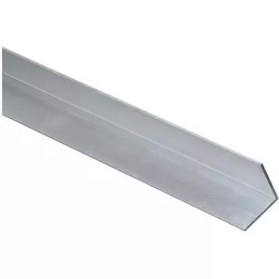(5)- Aluminum Mill Finish 1/16  X 1  X 1  X 4' Solid Angle Iron Bar N247320 • $61.62