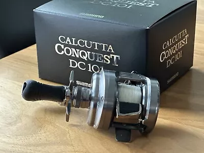 $450 • Buy SHIMANO Reel 20 Calcutta Conquest DC 101HG Left Handle Made In Japan