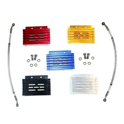 CNC Oil Cooler Kit Radiator 140cc 150cc 160cc PIT PRO Trail Dirt Quad Bike ATV • $45.96