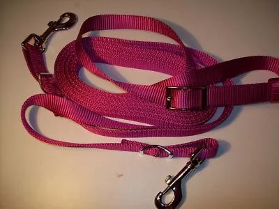 Horse Drawn Buggycartharness Mini/Pony Extra Long Heavy Nylon Driving Reins! • $23.50