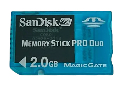 Sandisk 2GB Sony PSP Memory Stick Pro Duo Memory Card Camera Memory Genuine • $9.90