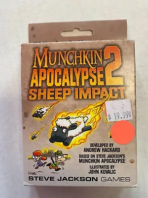 Munchkin Apocalypse 2: Sheep Impact Card Game Expansion From Steve Jackson Games • $14.99