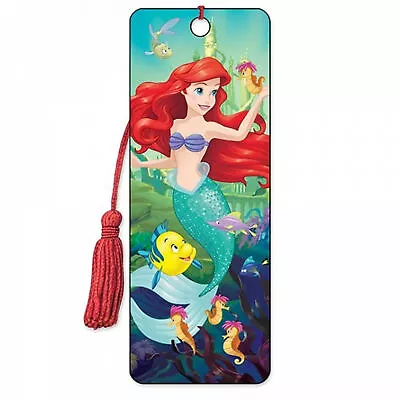 Little Mermaid 3D Moving Image Bookmark Blue • $13.98