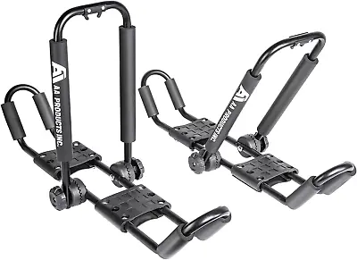 J-Style Bilateral Folding Kayak Carrier For Canoe 180° Folding Motion Kayak Roo • $124.99