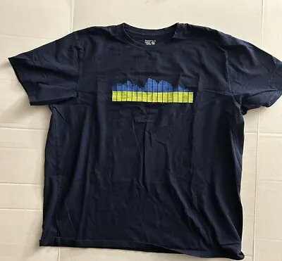 Mountain Hardwear T Shirt Men’s XXL Blue Logo Outdoor Hiking • $14.85