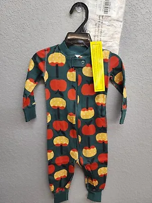 Hanna Andersson 12-18mo 75cm Candy Apple Fall/ Halloween Pajamas - Organic NEW • $33.75