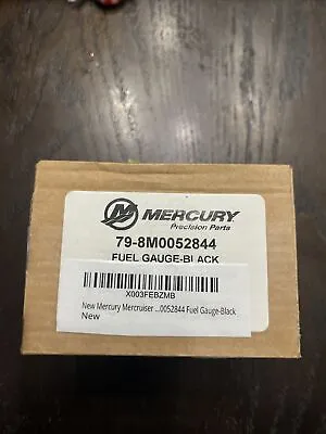 New Mercury Mercruiser Quicksilver Oem Part # 79-8M0052844 Fuel Gauge-Black • $94