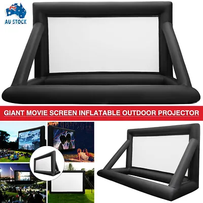 $0.44 • Buy 5M*3M Inflatable Giant Movie Screen 16:9 Outdoor Projector Cinema Theatre.