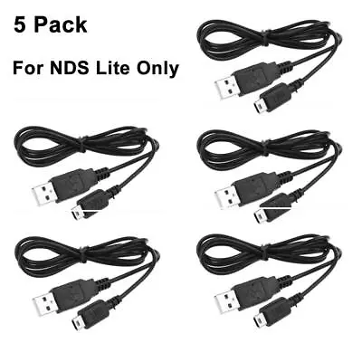 5x USB Charger Charging Power Cable Cord For Nintendo DS Lite DSL NDSL USG-002 • $8.17