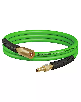 DEWENWILS Hybrid Air Hose 1/4 In 6FT 300 PSI Heavy Duty Air Compressor Hose • $9.99