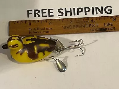 Vintage Cree Duck Minnow Antique Fishing Lure SMALL SIZE TACKLE BOX FIND • $24.85