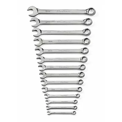 Gearwrench 14pc METRIC 6pt Point Polished Combination MM Wrenches 81925 • $66.95