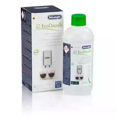 $38.45 • Buy DeLonghi Descaler Cleaner Espresso Coffee Machine In 500ml - EcoDecalk DLSC500