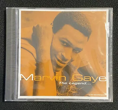 Marvin Gaye - The Legend... - CD Compilation Live Recordings - New + Sealed • £4.95