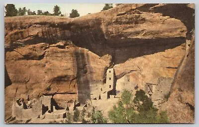 Postcard CO Mancos Square Tower House Mesa Verde National Park • $4.21