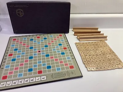 Vintage Scrabble Crossword Board Game Selchow & Righter Co • $11.99