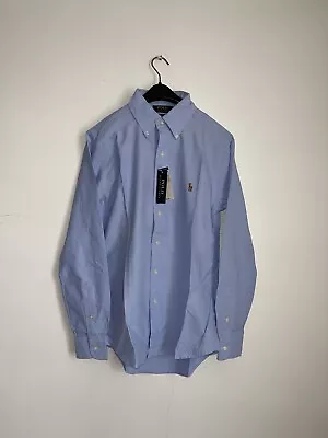 Ralph Lauren Blue Shirt Slim Fit - 100% Cotton • £29.99