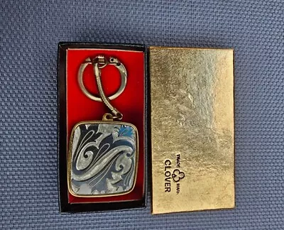 Vintage Clover Sankyo Japan Music Box Keychain (PENDANT) Plays MOULIN ROUGE BOX  • $99.95