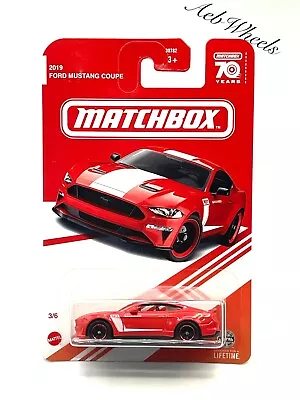 2023 MATCHBOX 70 Years Target Exclusive 2019 Ford Mustang Coupe (Red) 3/6 • $4.99