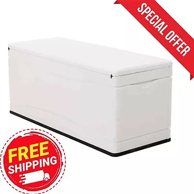 Resin Marine Dock Box Weather-Resistant With Handles And Lid Durable 130 Gal. • $299.97