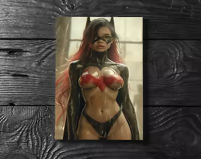 Sexy Batgirl Justice League Poster Print - No Frame • $12.99