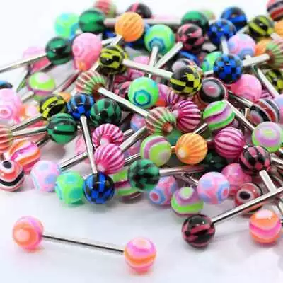 New Women Belly Bar Surgical Button Navel Ring Gem Belly Bar Small Belly Bars • $1.99