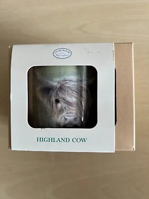 Brand New Boxed Highland Cow Mug - Otter House • £5.99