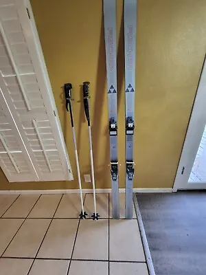 Fischer Ultra Lite XC/ Nordic Skis With Poles • $200