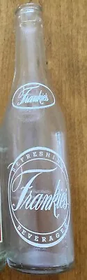 Vintage Frankies Soda / Pop - Bottled In Roanoke VA   • $8.99