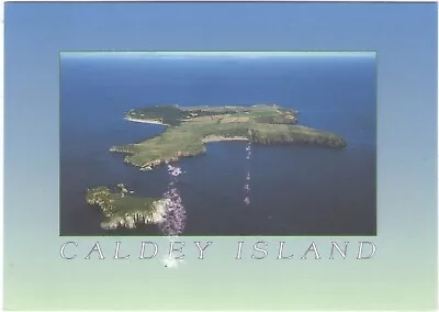 Caldey Island  Tenby Colour Postcard Posted 2006 • £2.35