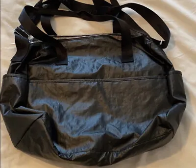 £39.46 • Buy Kipling Stefany Tote In Black Large Multiple Pocket Bag Purse $178