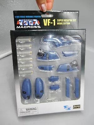 MACROSS VF-1 Fighter Super Weapon Set Movie Edition NIP New 1/100 • $25