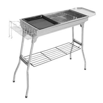 $49.99 • Buy 40  Portable Folding Charcoal BBQ Grill Outdoor Camp Picnic Cooker Lightweight