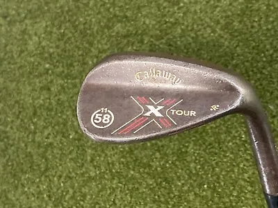 Callaway X Tour Forged R MD 58* Lob Wedge RH TT DG SL Stiff Steel (L7490) B=11 • $38