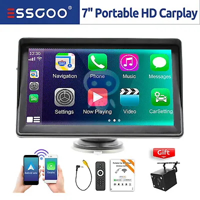 7 Inch Portable CarPlay Android Auto Car Truck GPS Navigation HD Touchscreen+CAM • $50.17