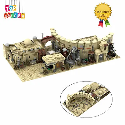 Mos Eisley Spaceport On Tatooine 3238 Pieces Building Toys Set MOC Build • $536.81