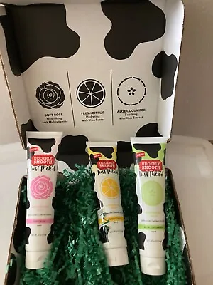 Udderly Smooth Hand Cream Rose Citrus Cucumber 4 Oz Pack Of 3 SEALED RARE • $3.99