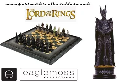 Eaglemoss Lord Of The Rings Chess Displayed • £4.95