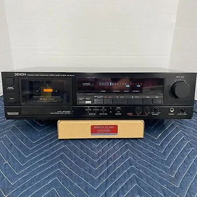 £524.05 • Buy Denon Dr-m24hx  3-head - Dual Capstan - Stereo Cassette Deck - Serviced -cleaned