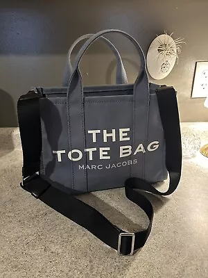 The Tote Bag -Marc Jacobs Medium- Blue Shadow  • $72