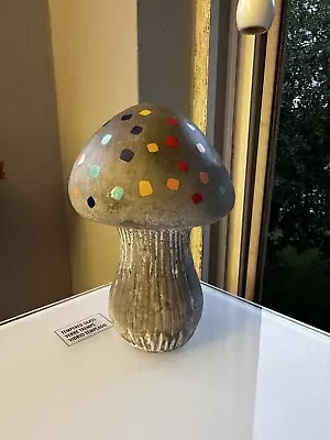 Colorful Mushroom Figurine • $8